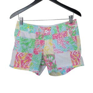 Lilly Pulitzer The Callahan Short Size 2 Colorful Resort Cruise Shorts w Pockets